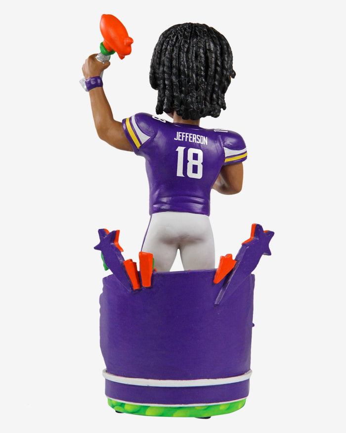 Justin Jefferson Minnesota Vikings Nickelodeon NVP Bobblehead FOCO - FOCO.com