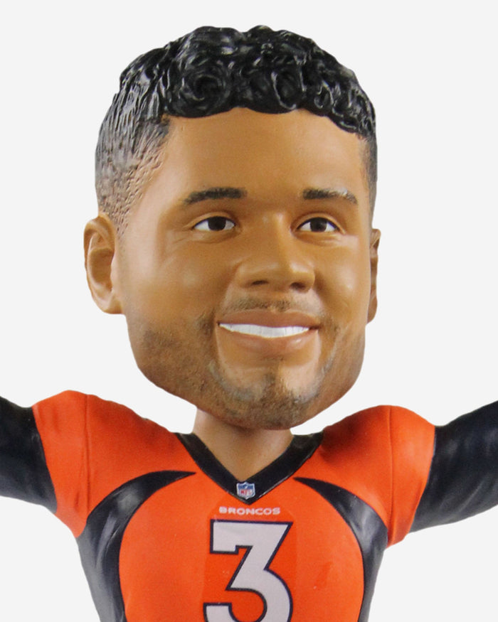 Russell Wilson Denver Broncos Next Stop Bobblehead FOCO - FOCO.com