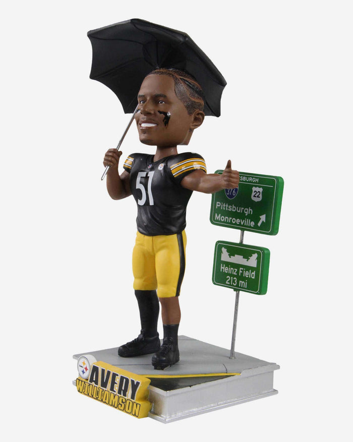 Avery Williamson Pittsburgh Steelers Next Stop Bobblehead FOCO - FOCO.com