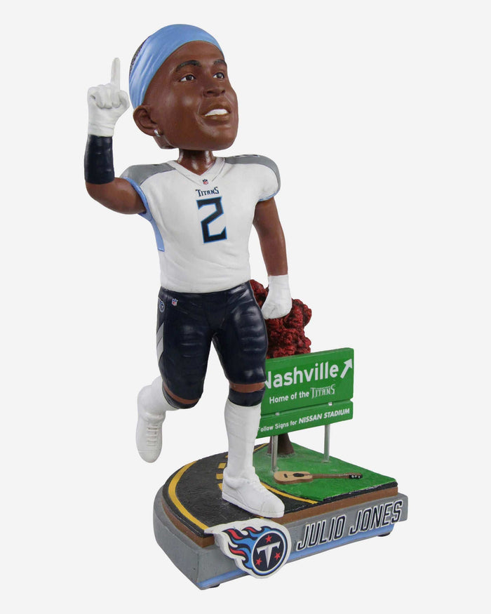 Julio Jones Tennessee Titans Next Stop Bobblehead FOCO - FOCO.com