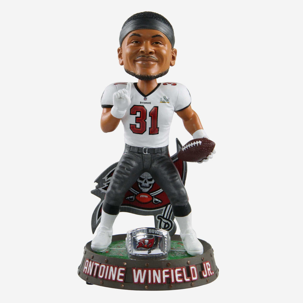 Antoine Winfield Jr Tampa Bay Buccaneers Moment Bobblehead FOCO - FOCO.com