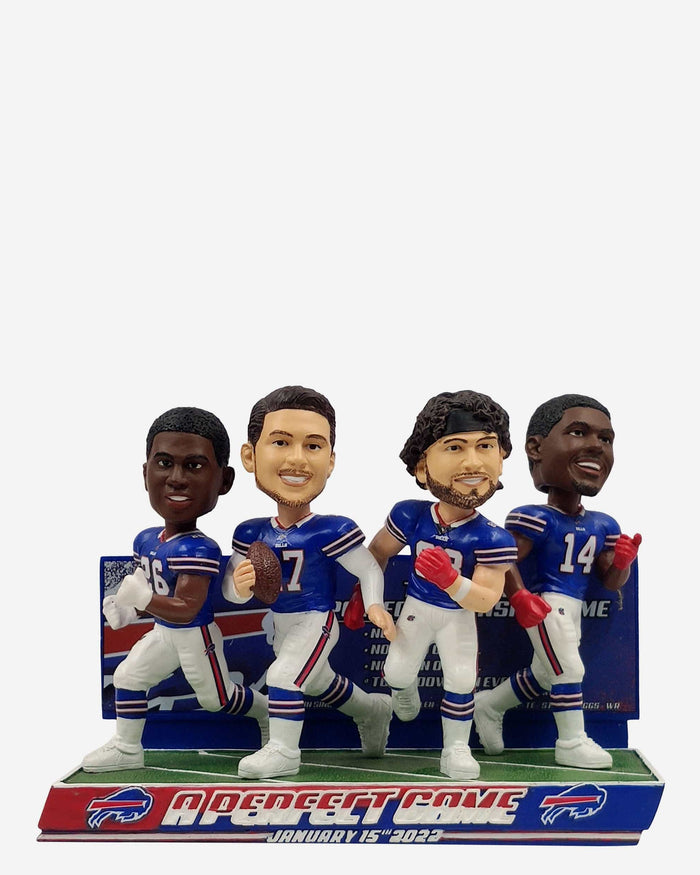 Buffalo Bills Perfect Game Mini Bobblehead Scene FOCO - FOCO.com