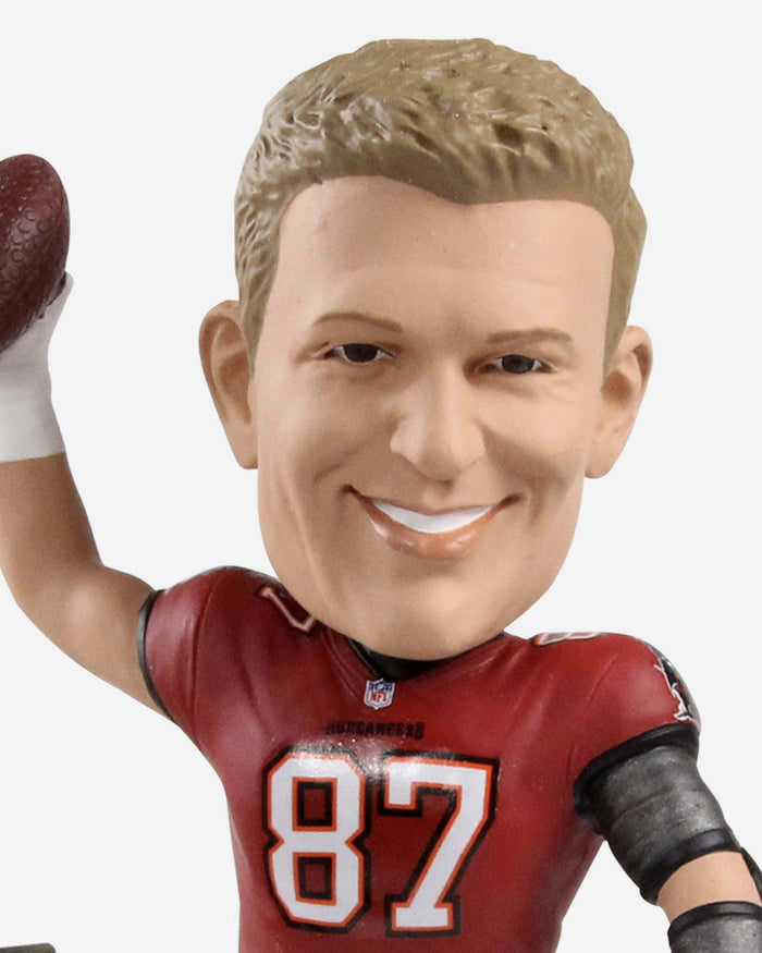 Rob Gronkowski Tampa Bay Buccaneers Pirate Ship Bobblehead FOCO - FOCO.com