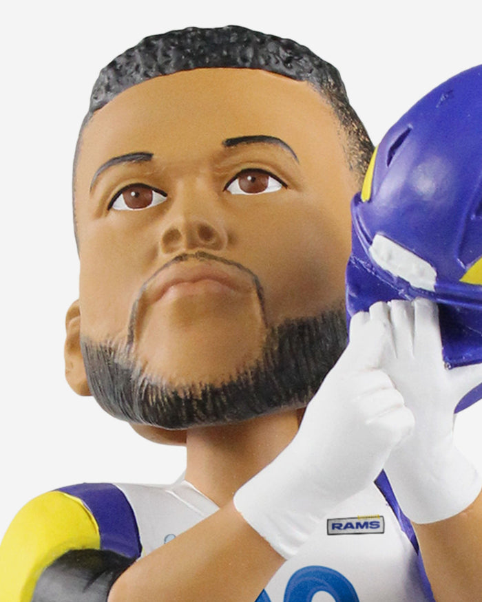 Aaron Donald Los Angeles Rams Championship Ring Base Bobblehead FOCO - FOCO.com