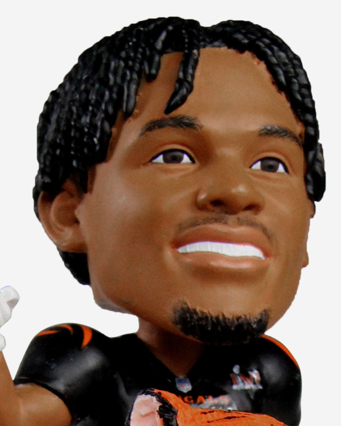 Tee Higgins Cincinnati Bengals Riding Tiger Bobblehead FOCO - FOCO.com