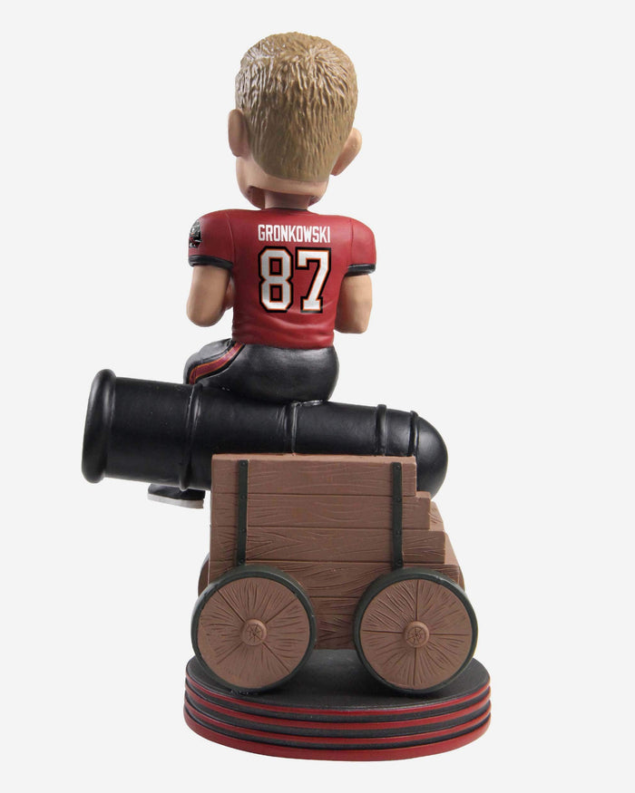 Rob Gronkowski Tampa Bay Buccaneers Riding A Cannon Bobblehead FOCO - FOCO.com