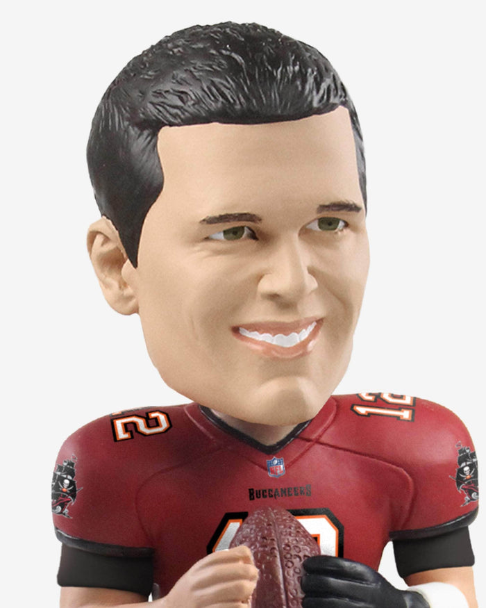 Tom Brady Tampa Bay Buccaneers Riding A Cannon Bobblehead FOCO - FOCO.com