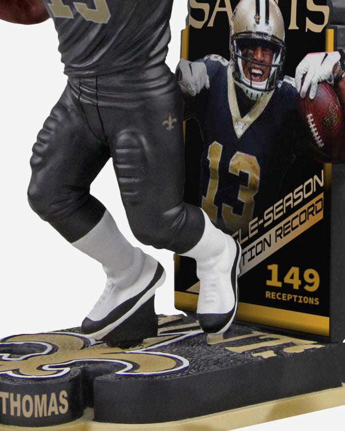 Michael Thomas New Orleans Saints Single-Season Receptions Record Bobblehead FOCO - FOCO.com