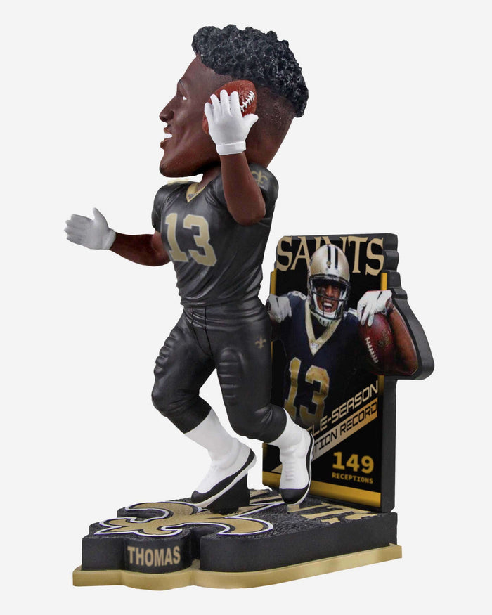 Michael Thomas New Orleans Saints Single-Season Receptions Record Bobblehead FOCO - FOCO.com