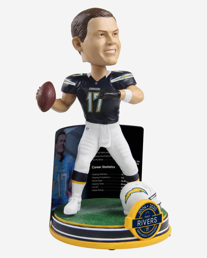 Philip Rivers Los Angeles Chargers Retirement Bobblehead FOCO - FOCO.com