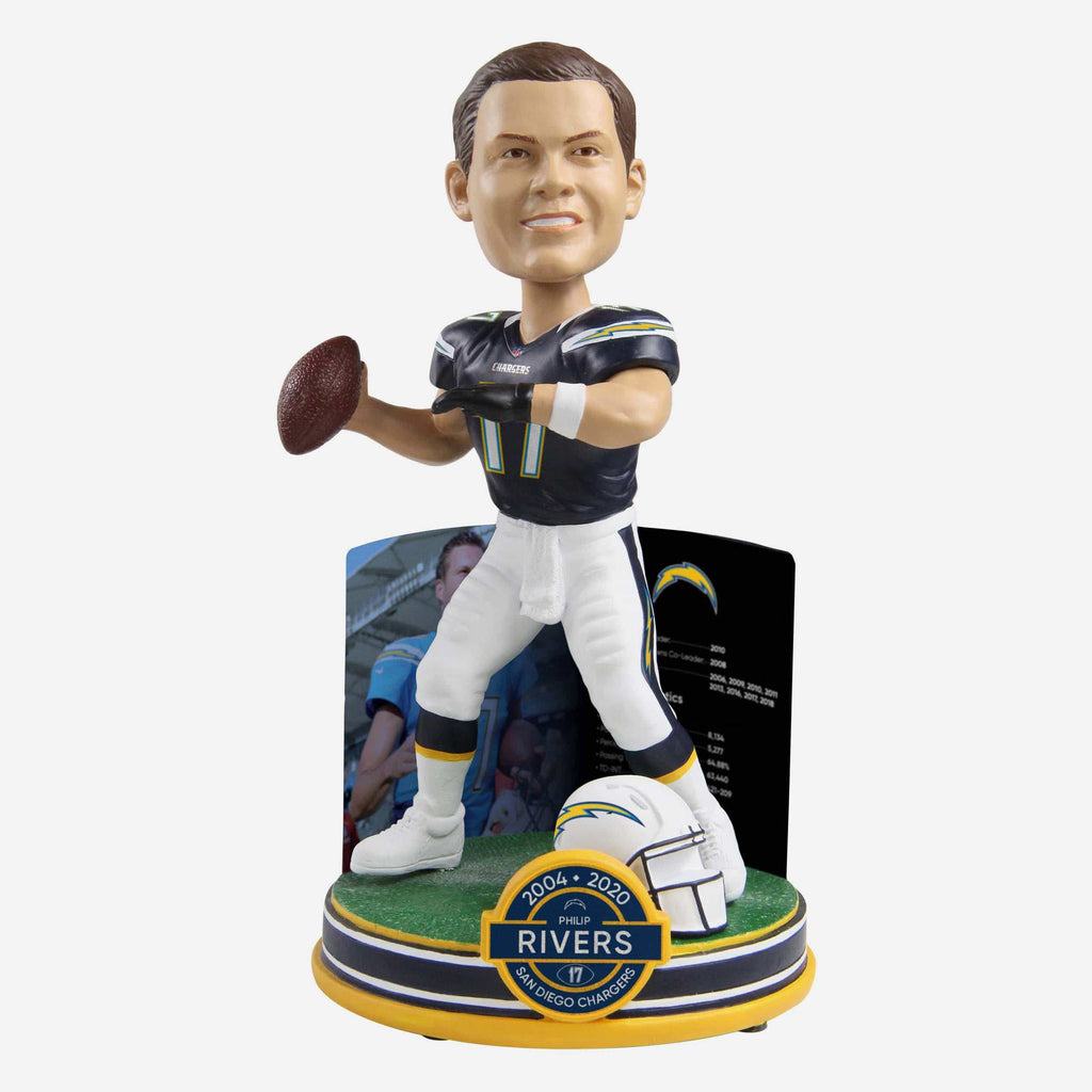 Philip Rivers Los Angeles Chargers Retirement Bobblehead FOCO - FOCO.com