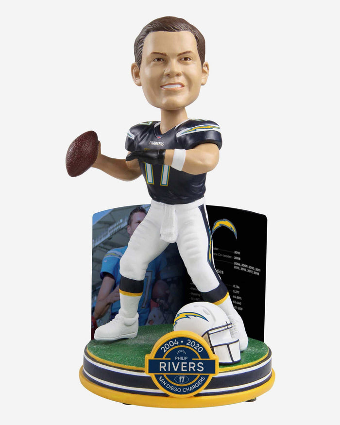 Philip Rivers Los Angeles Chargers Retirement Bobblehead FOCO - FOCO.com