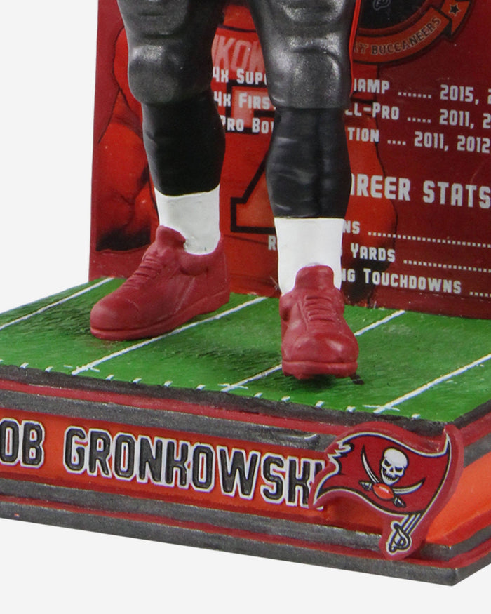 Rob Gronkowski Tampa Bay Buccaneers Retirement Bobblehead FOCO - FOCO.com