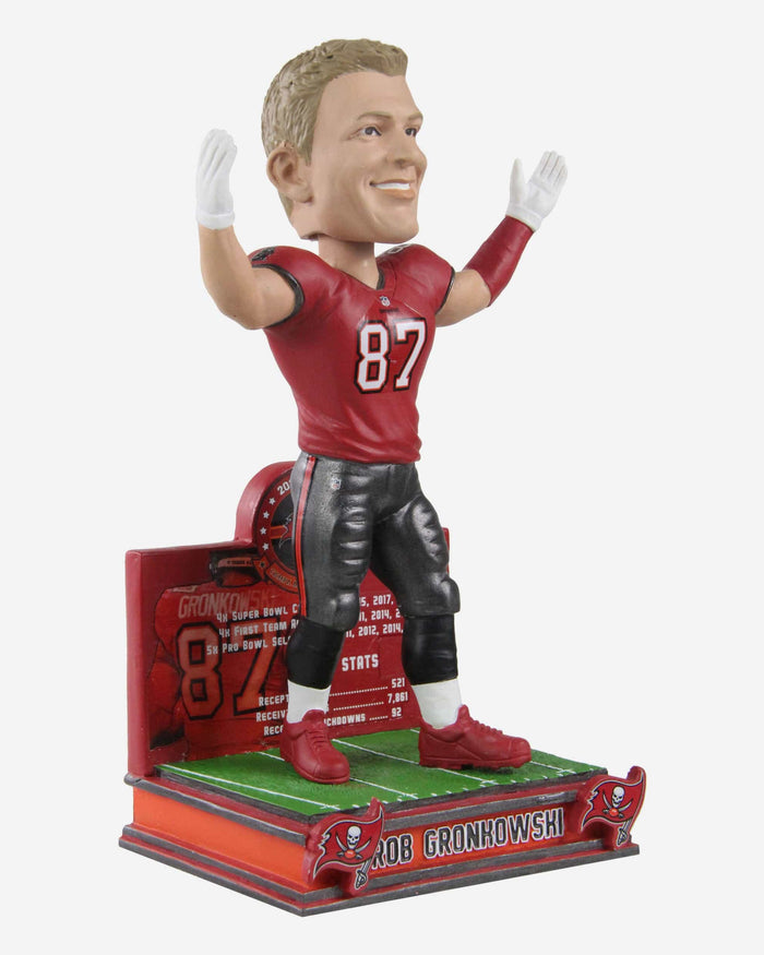 Rob Gronkowski Tampa Bay Buccaneers Retirement Bobblehead FOCO - FOCO.com