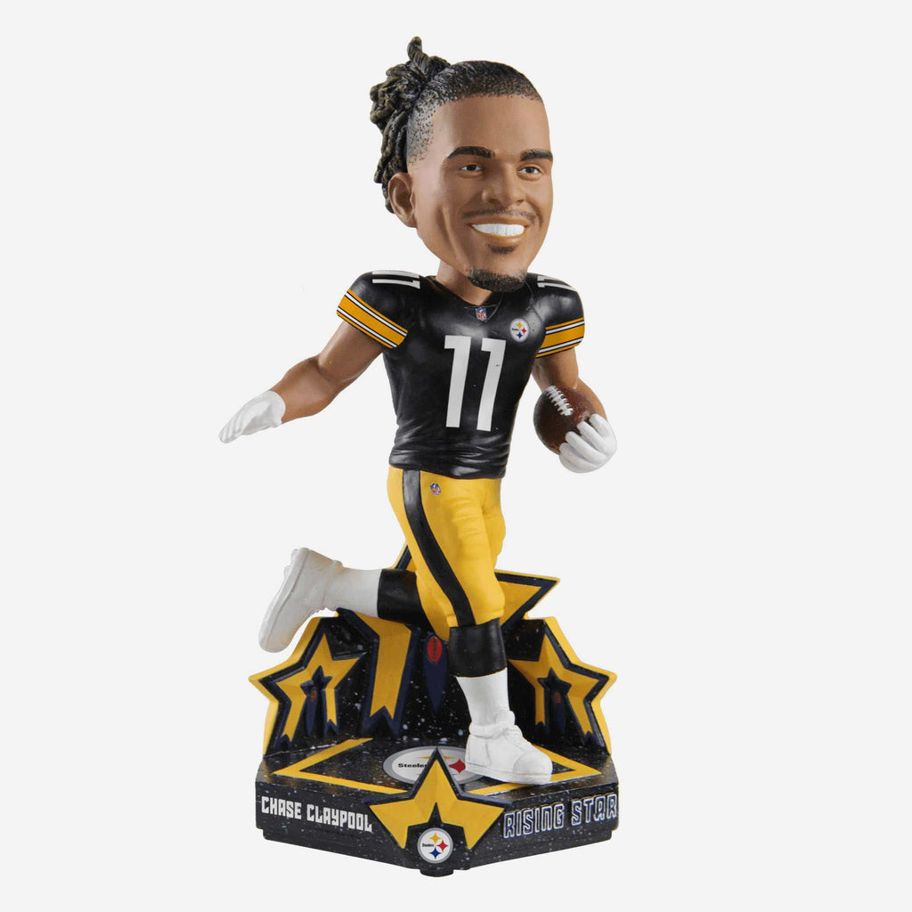 Chase Claypool Pittsburgh Steelers Rising Star Bobblehead FOCO - FOCO.com
