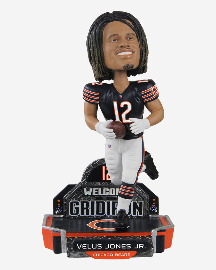 Velus Jones Jr Chicago Bears NFL 2022 Rookie Series Bobblehead FOCO - FOCO.com