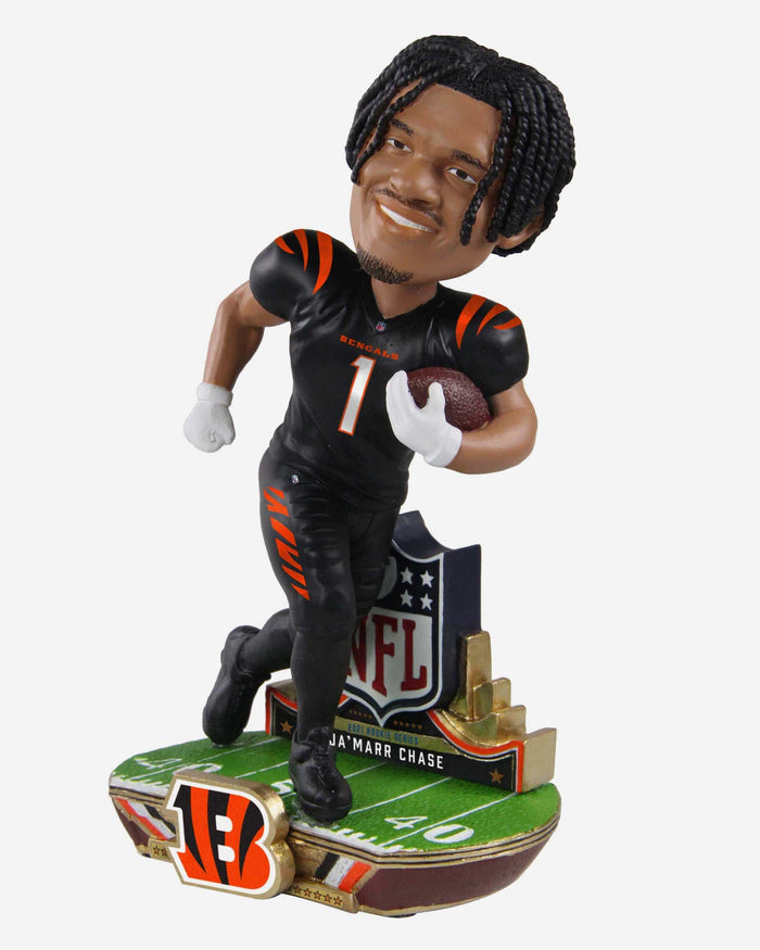 Ja'Marr Chase Cincinnati Bengals NFL 2021 Rookie Series Bobblehead FOCO - FOCO.com