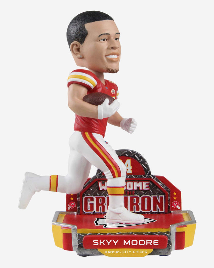 Skyy Moore Kansas City Chiefs NFL 2022 Rookie Series Bobblehead FOCO - FOCO.com