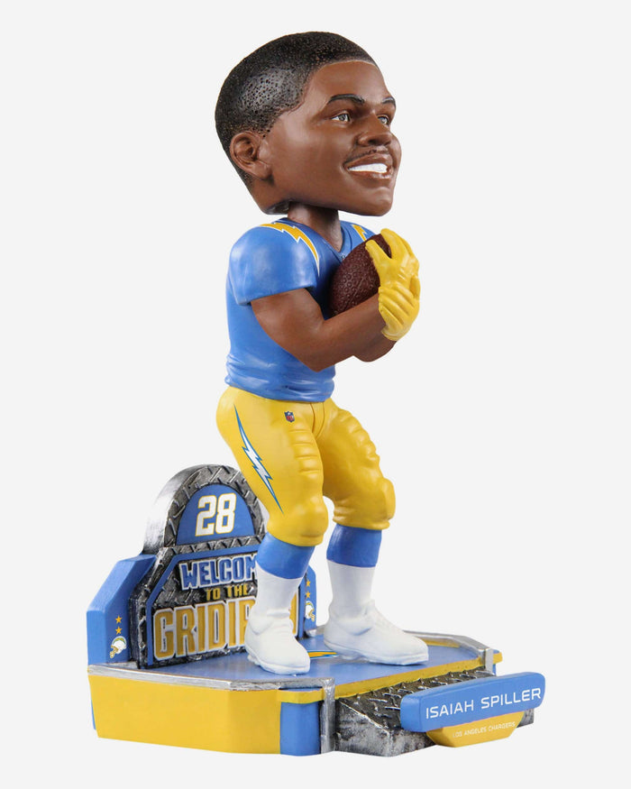 Isaiah Spiller Los Angeles Chargers NFL 2022 Rookie Series Bobblehead FOCO - FOCO.com