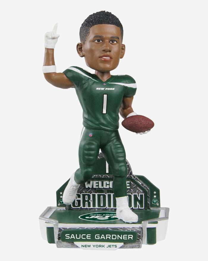 Sauce Gardner New York Jets NFL 2022 Rookie Series Bobblehead FOCO - FOCO.com