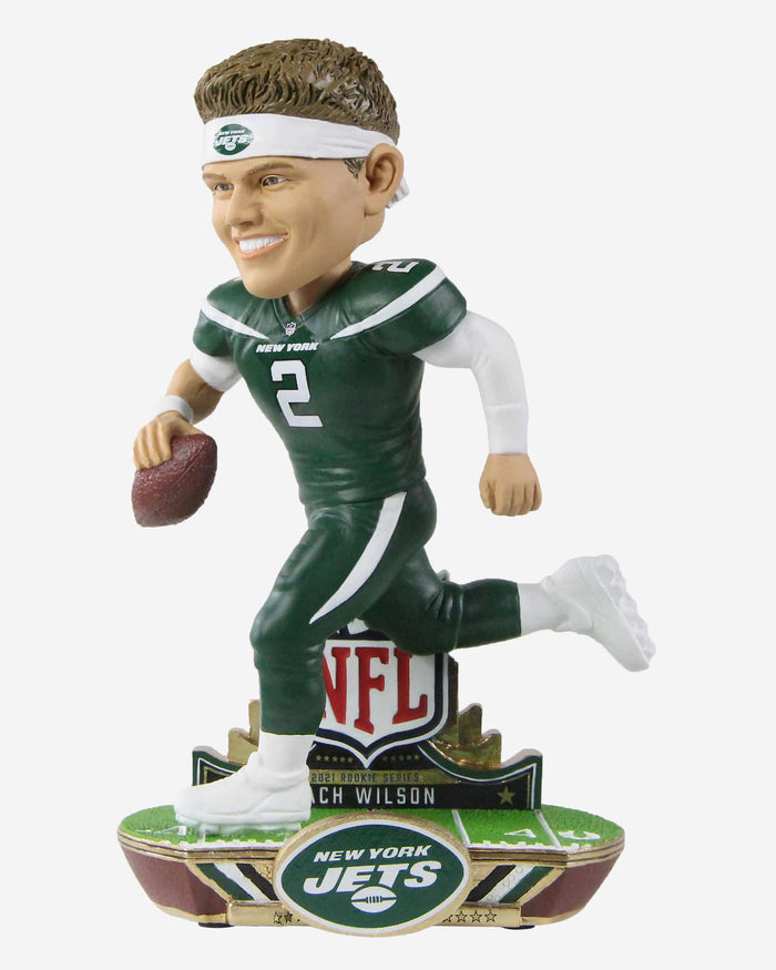 Zach Wilson New York Jets NFL 2021 Rookie Series Bobblehead FOCO - FOCO.com