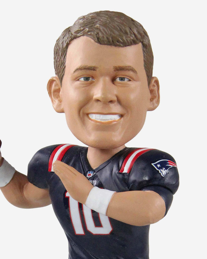 Mac Jones New England Patriots NFL 2021 Rookie Series Bobblehead FOCO - FOCO.com