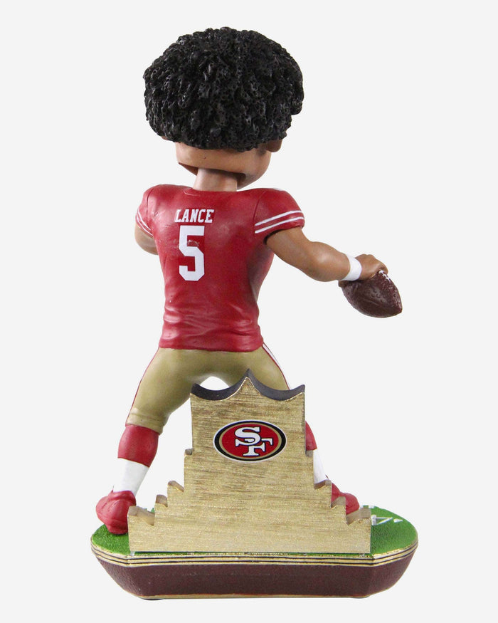Trey Lance San Francisco 49ers NFL 2021 Rookie Series Bobblehead FOCO - FOCO.com