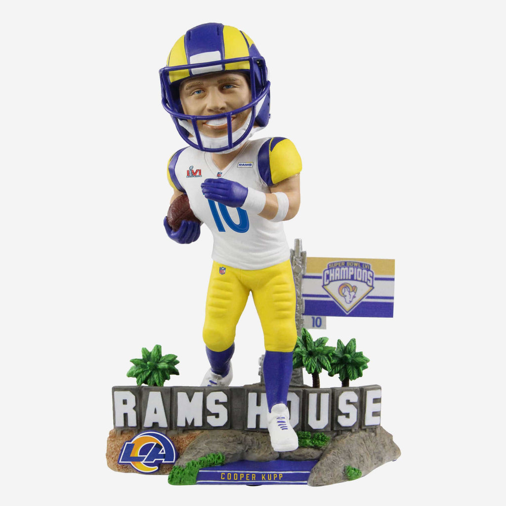 Cooper Kupp Los Angeles Rams Rams House Bobblehead FOCO - FOCO.com