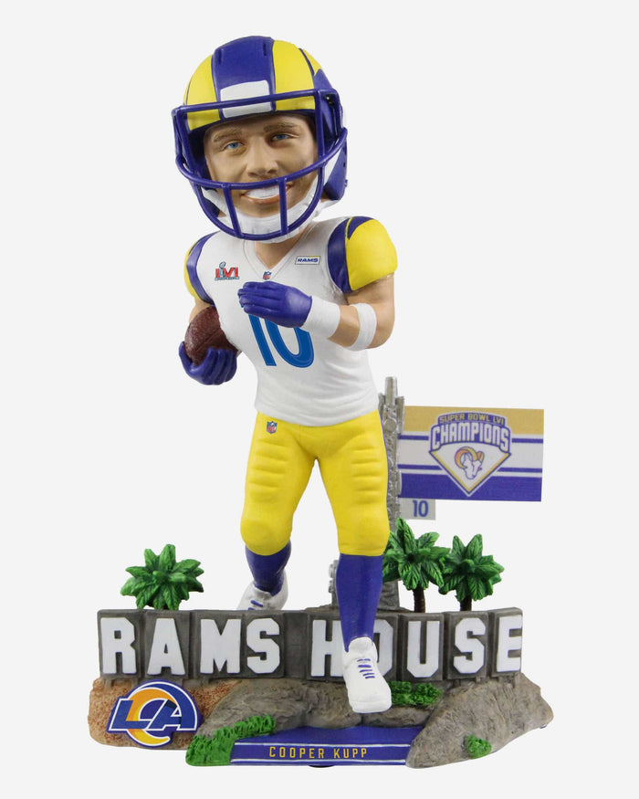 Cooper Kupp Los Angeles Rams Rams House Bobblehead FOCO - FOCO.com