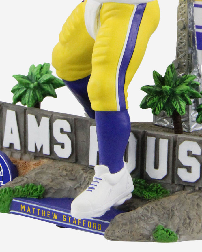 Matthew Stafford Los Angeles Rams Rams House Bobblehead FOCO - FOCO.com