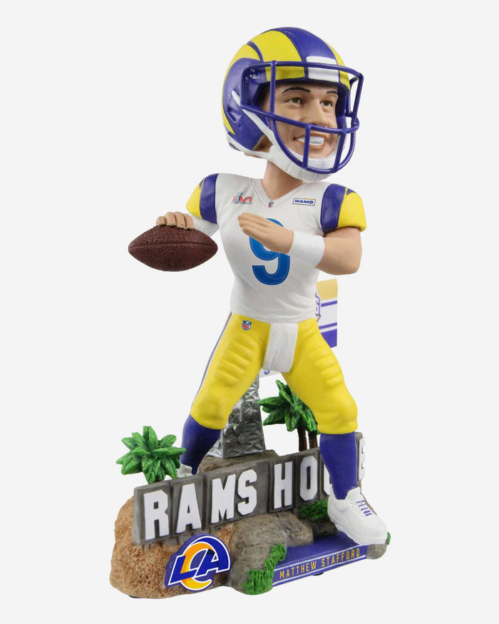 Matthew Stafford Los Angeles Rams Rams House Bobblehead FOCO - FOCO.com