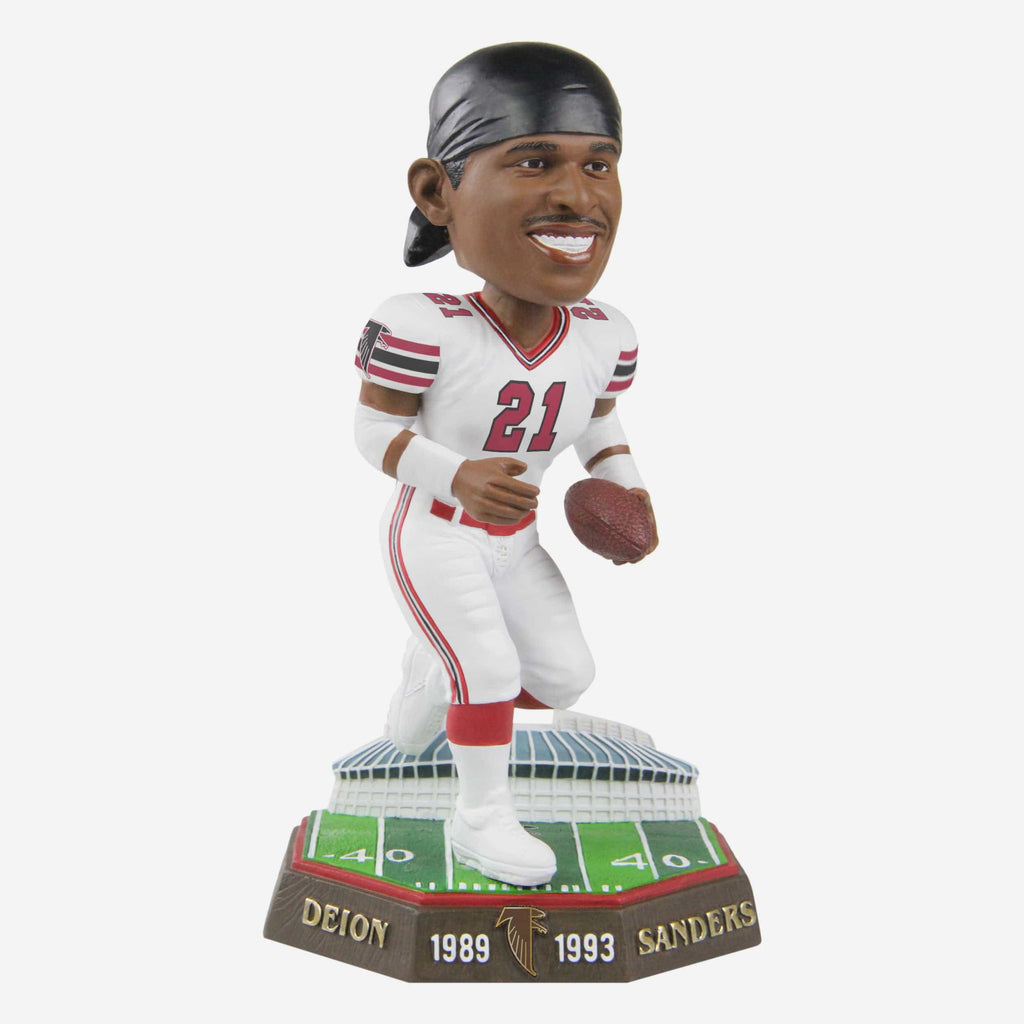 Deion Sanders Atlanta Falcons Retired Pro Gate Series Bobblehead FOCO - FOCO.com