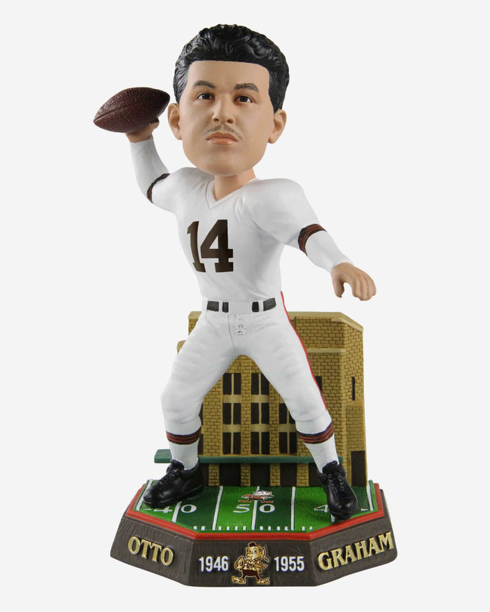 Otto Graham Cleveland Browns Retired Pro Gate Series Bobblehead FOCO - FOCO.com