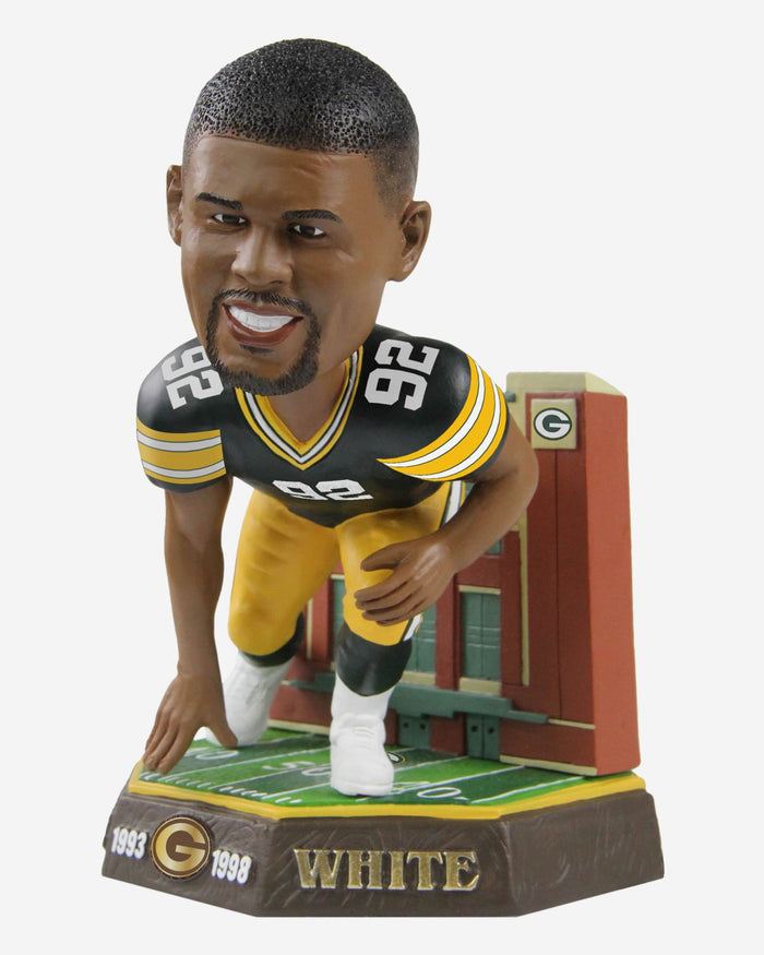 Reggie White Green Bay Packers Retired Pro Gate Series Bobblehead FOCO - FOCO.com