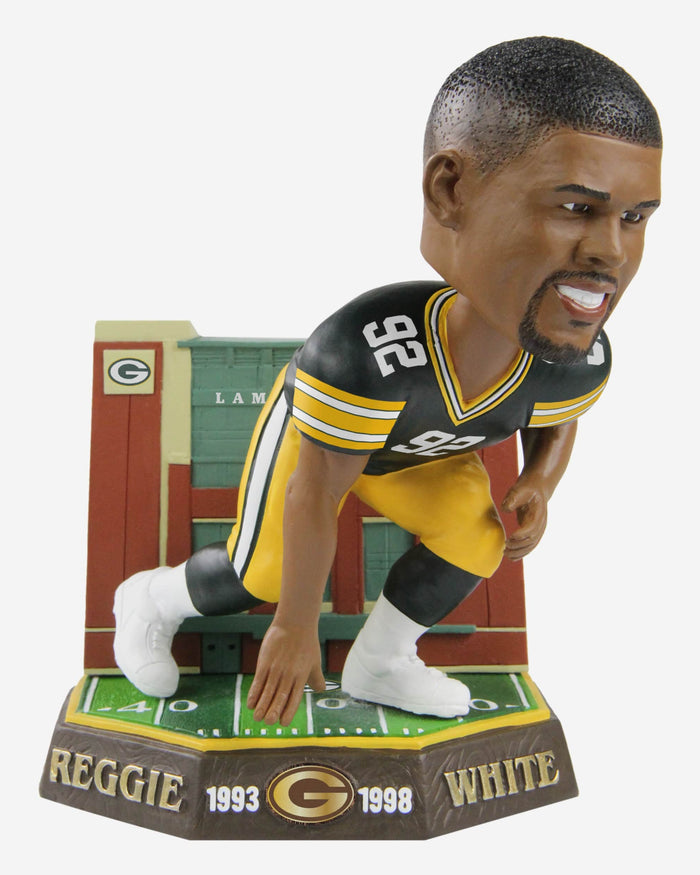 Reggie White Green Bay Packers Retired Pro Gate Series Bobblehead FOCO - FOCO.com