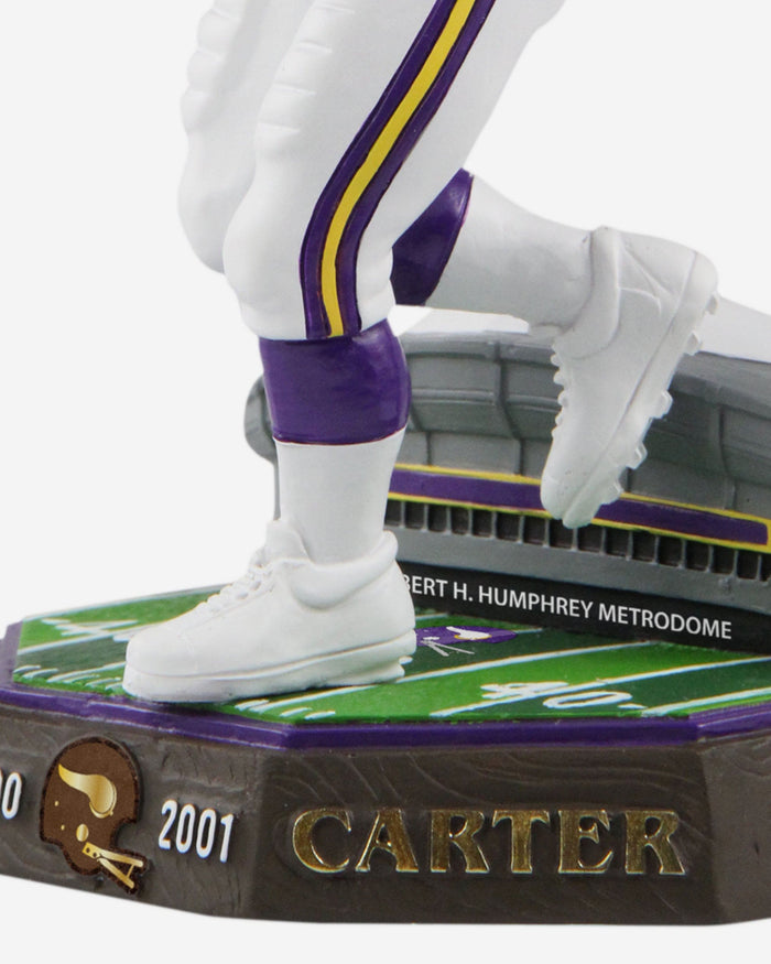 Cris Carter Minnesota Vikings Retired Pro Gate Series Bobblehead FOCO - FOCO.com