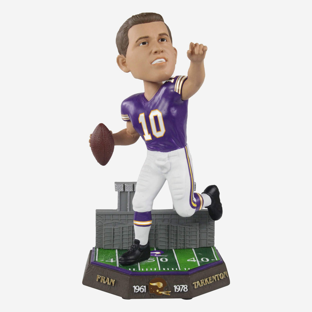 Fran Tarkenton Minnesota Vikings Retired Pro Gate Series Bobblehead FOCO - FOCO.com