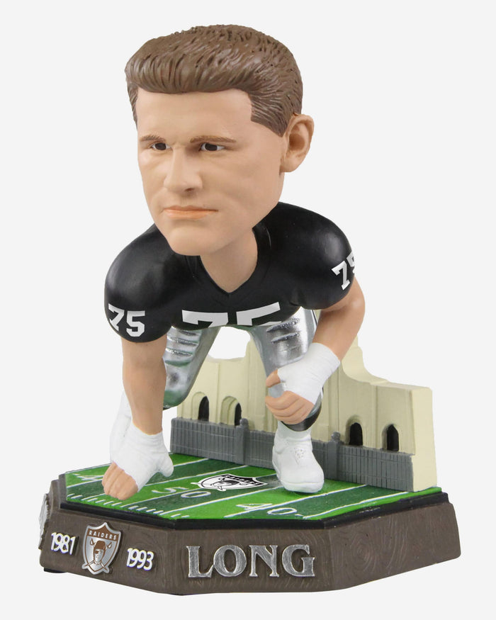 Howie Long Las Vegas Raiders Retired Pro Gate Series Bobblehead FOCO - FOCO.com