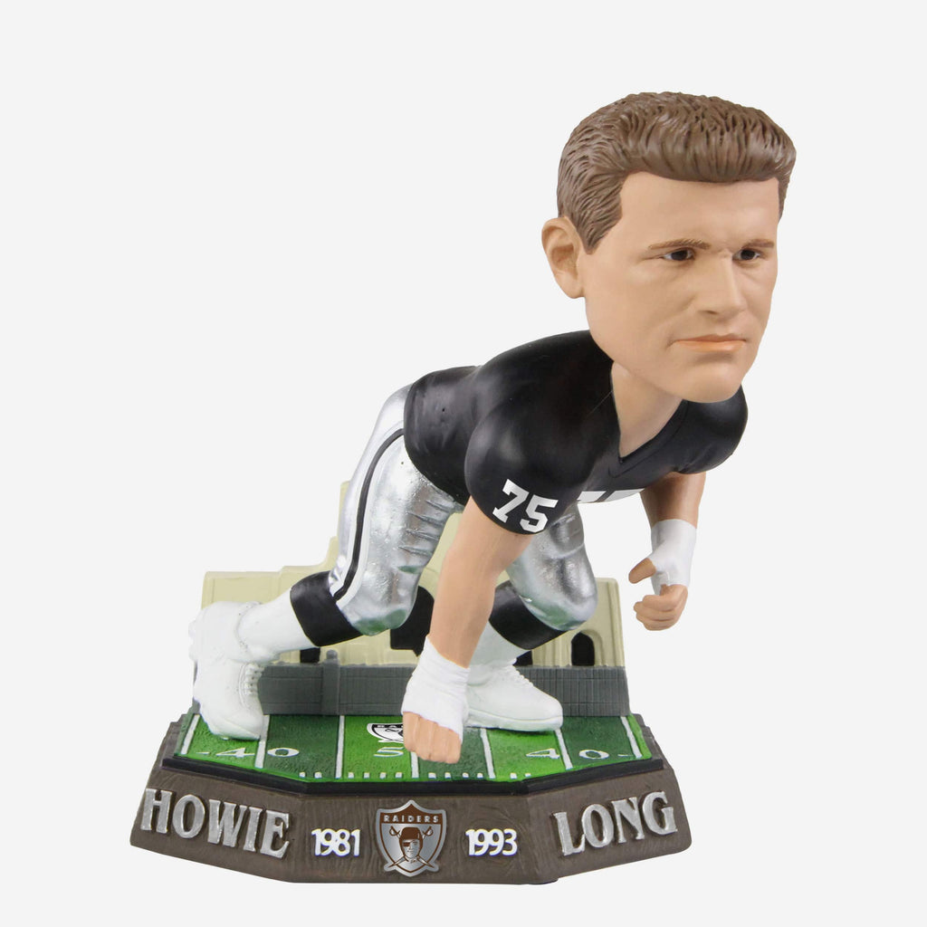 Howie Long Las Vegas Raiders Retired Pro Gate Series Bobblehead FOCO - FOCO.com