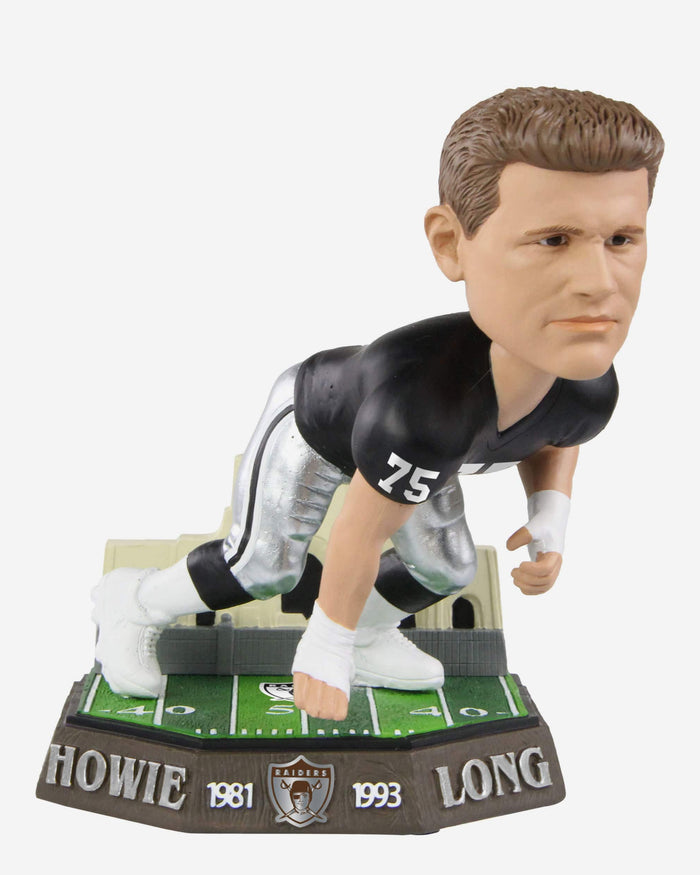 Howie Long Las Vegas Raiders Retired Pro Gate Series Bobblehead FOCO - FOCO.com
