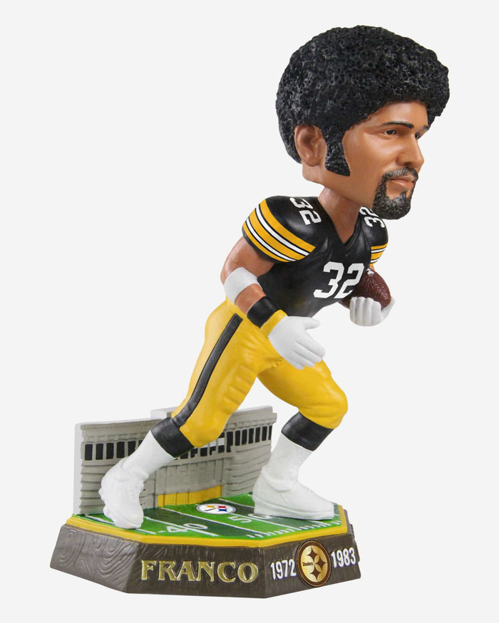 Franco Harris Pittsburgh Steelers Retired Pro Gate Series Bobblehead FOCO - FOCO.com