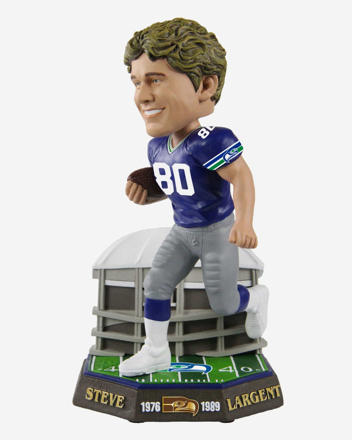 Steve Largent Seattle Seahawks Retired Pro Gate Series Bobblehead FOCO - FOCO.com