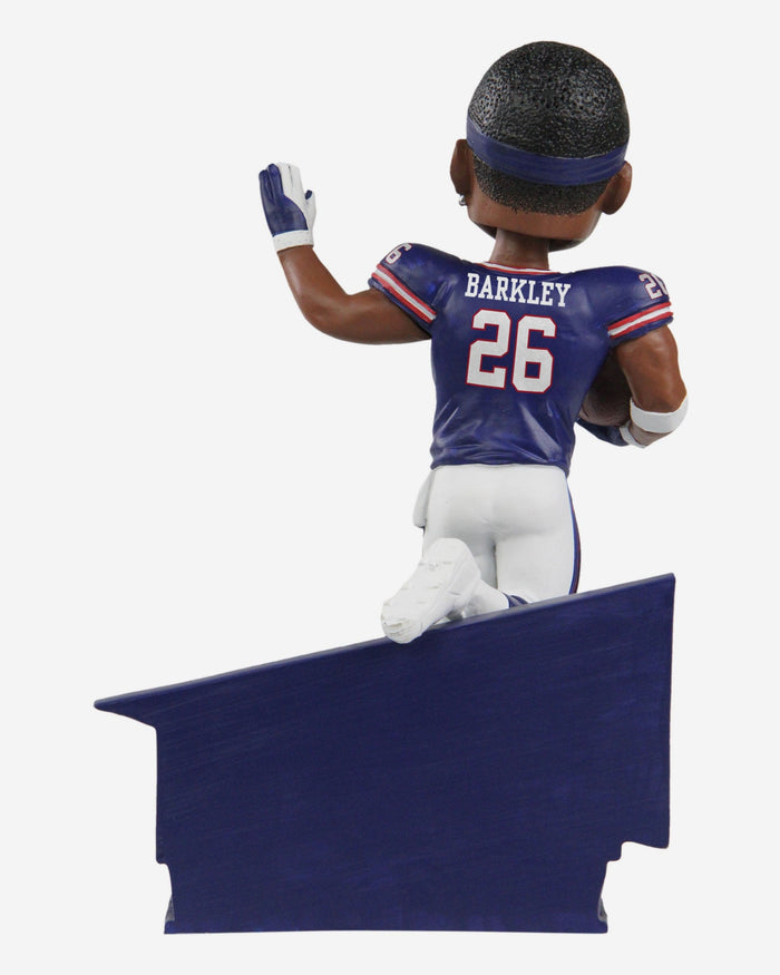 Saquon Barkley New York Giants Retro Uniform Bobblehead FOCO - FOCO.com