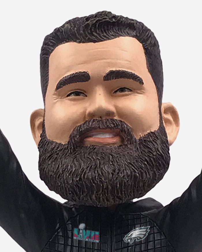 Jason Kelce Philadelphia Eagles Super Bowl LVII Outfit Bobblehead FOCO - FOCO.com