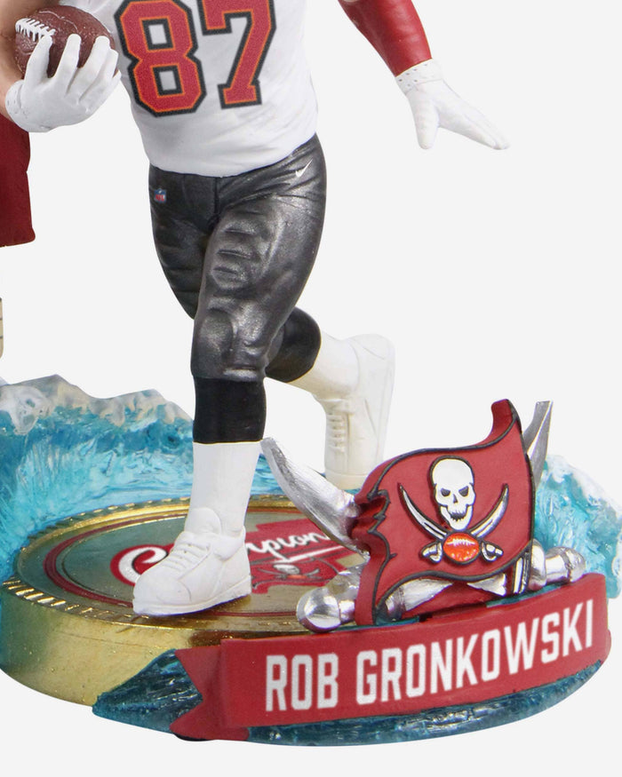 Rob Gronkowski Tampa Bay Buccaneers To The Ship For The Ship Bobblehead FOCO - FOCO.com