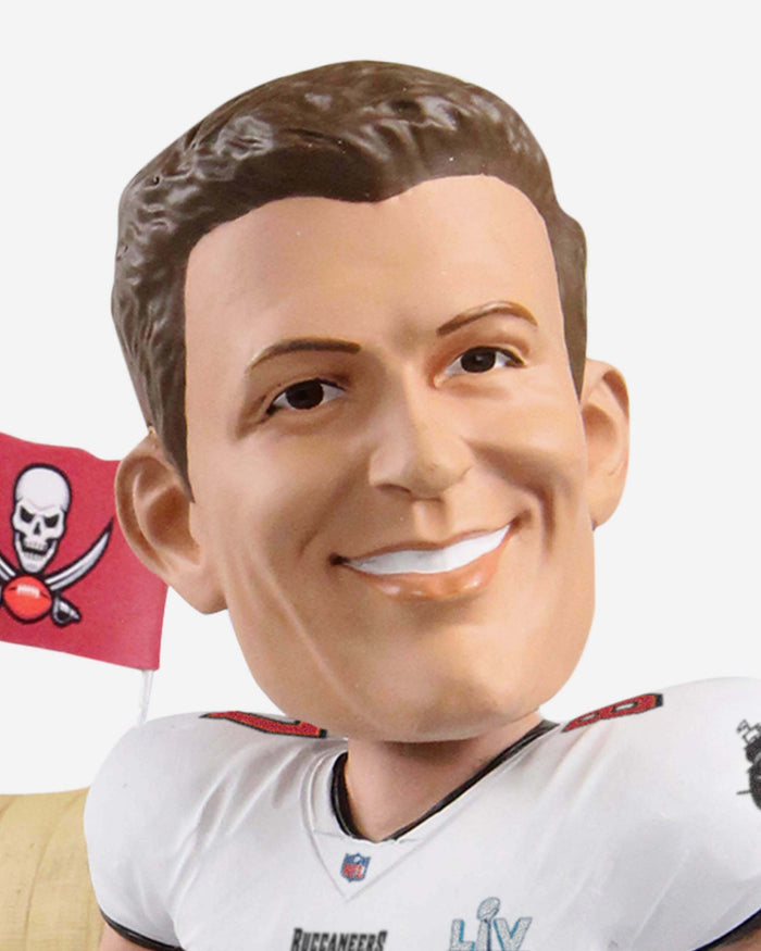 Rob Gronkowski Tampa Bay Buccaneers To The Ship For The Ship Bobblehead FOCO - FOCO.com