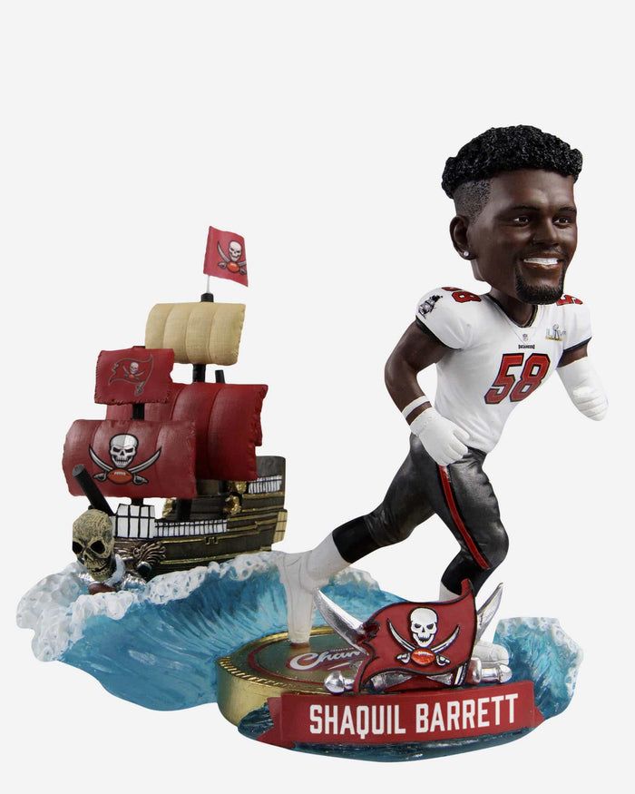 Shaquil Barrett Tampa Bay Buccaneers To The Ship For The Ship Bobblehead FOCO - FOCO.com