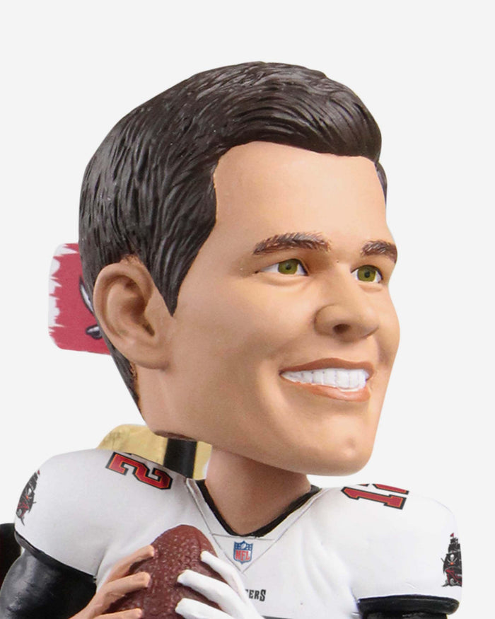 Tom Brady Tampa Bay Buccaneers To The Ship For The Ship Bobblehead FOCO - FOCO.com