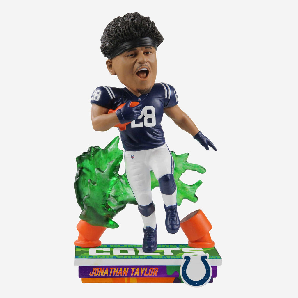 Jonathan Taylor Indianapolis Colts Slime Zone Bobblehead FOCO - FOCO.com