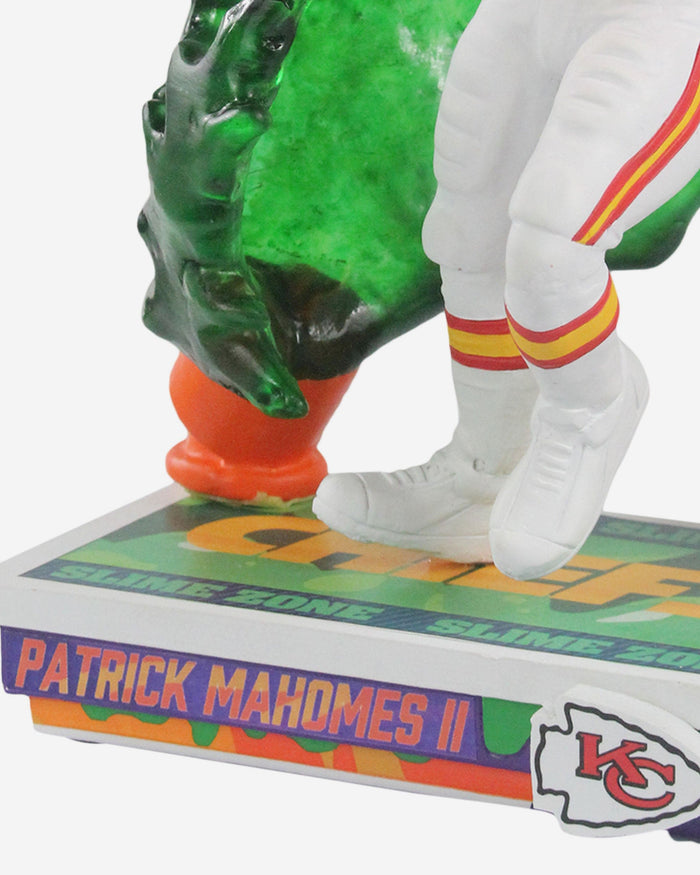 Patrick Mahomes Kansas City Chiefs Slime Zone Bobblehead FOCO - FOCO.com